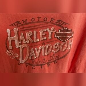 Harley-Davidson Vintage Orange Tee